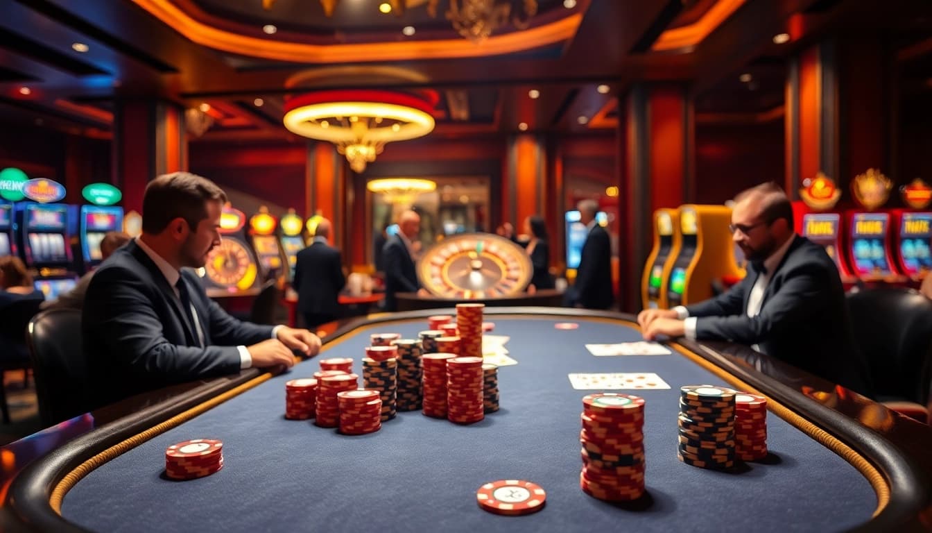Players strategizing at the poker table, enhancing their skills at https://tg88k.online/.