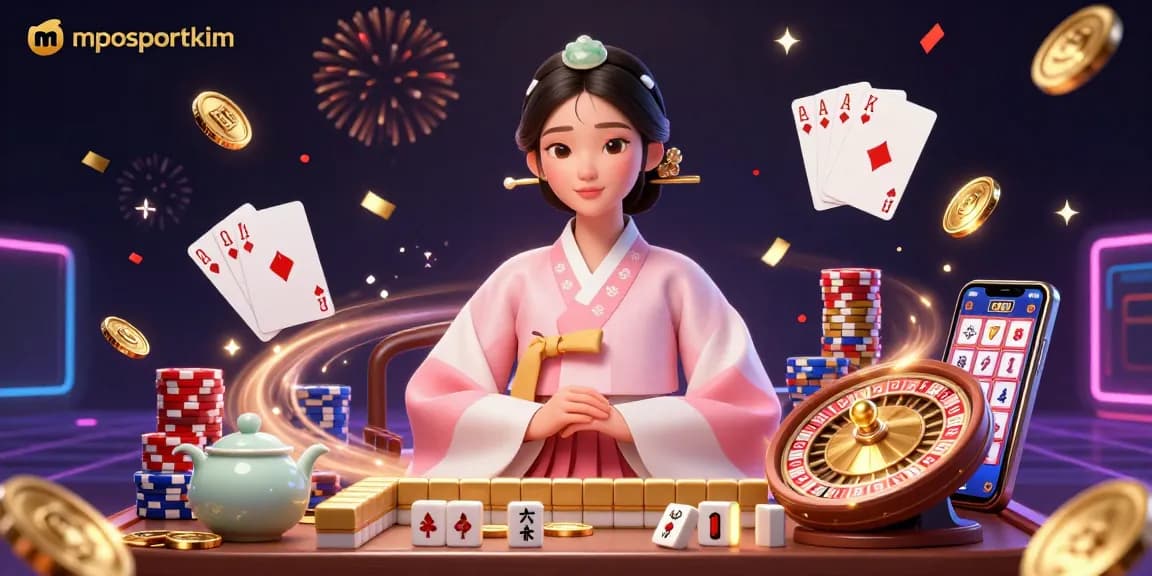 Experience thrilling gameplay with mposportkim's vibrant casino scene featuring captivating characters and dynamic game elements.