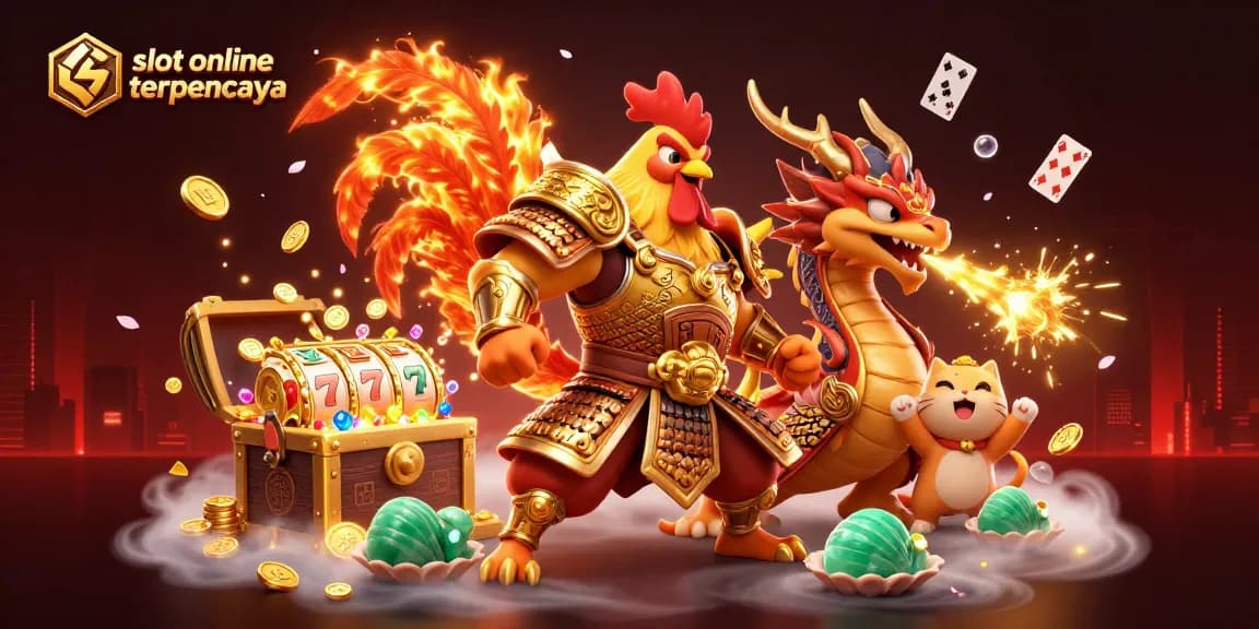 Engage with slot online terpercaya and experience thrilling gameplay with vibrant 3D characters and striking visuals.