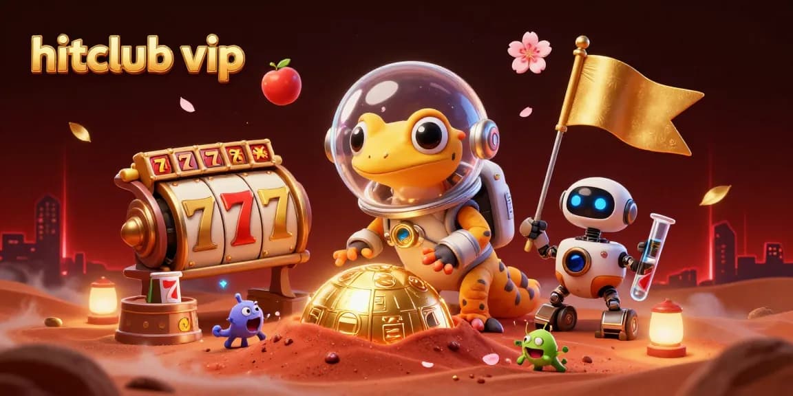 Experience hitclub vip with a vibrant Martian-themed casino adventure featuring dynamic slot symbols.