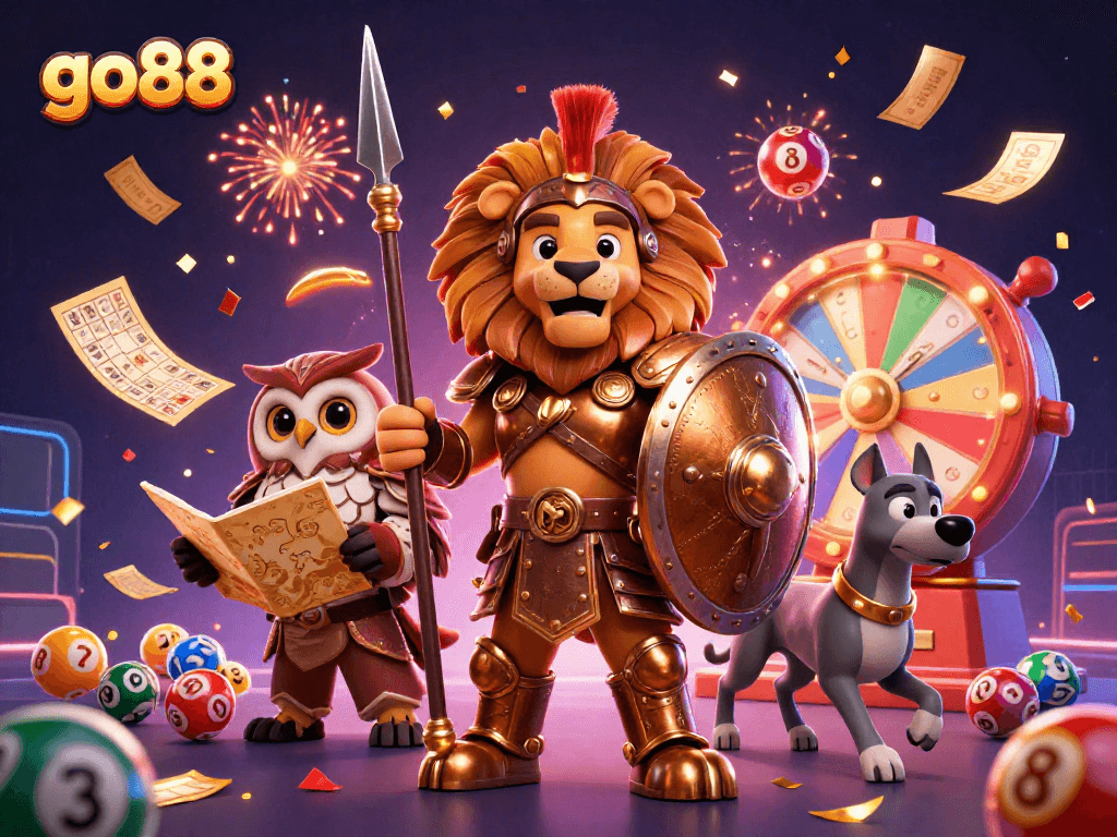 Win big with go88 in a vibrant lottery scene filled with excitement and luck.