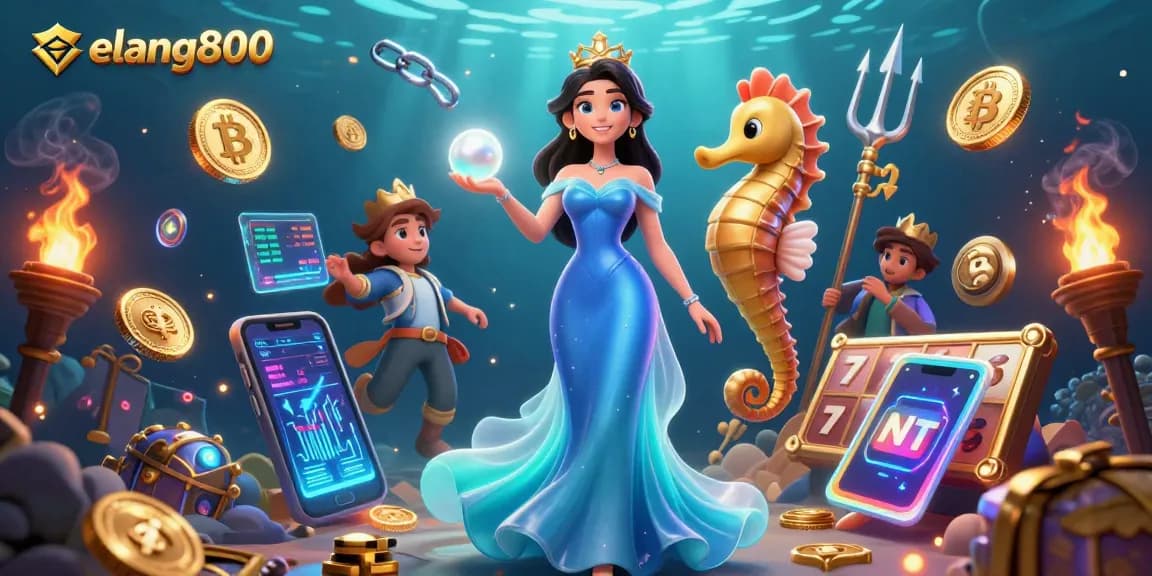 Engage in thrilling gambling at elang800 with captivating slot games and bright underwater treasures.