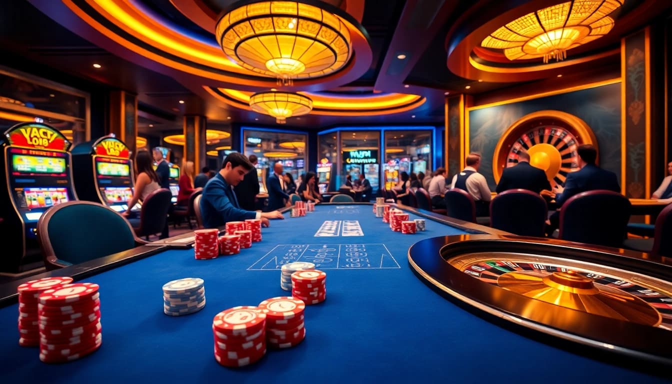 Experience the excitement of gambling at vua99's vibrant casino scene.