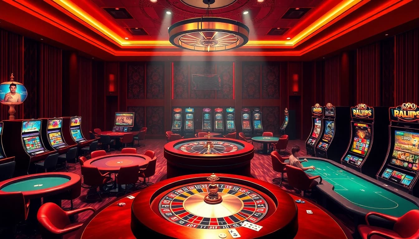Experience the thrill of gambling with qqmacan at vibrant casino tables featuring exciting games and eager players.