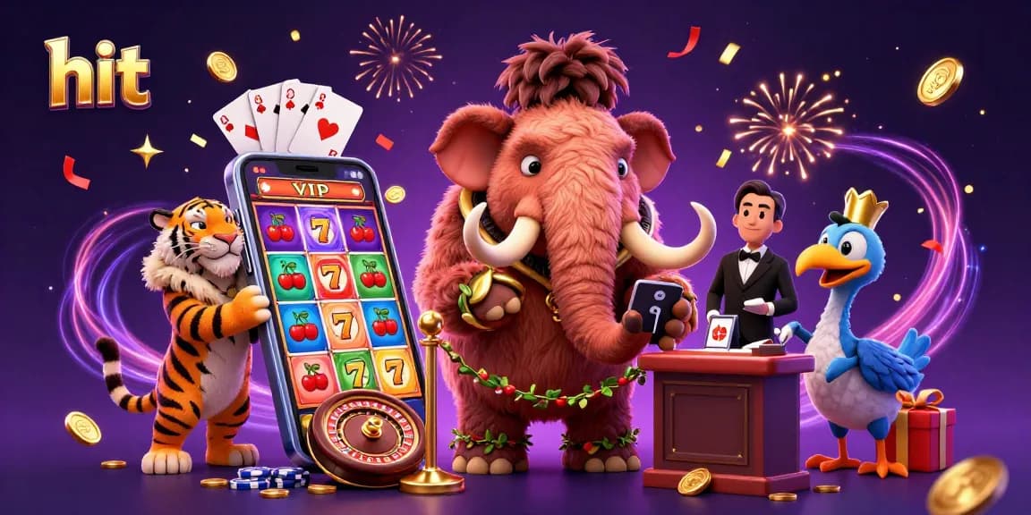 Experience thrilling hits at the casino with vibrant characters and exciting games.