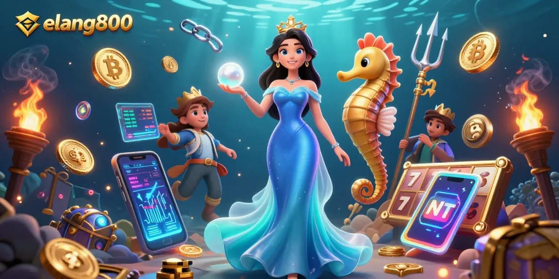 Engage in thrilling gambling at elang800 with captivating slot games and bright underwater treasures.
