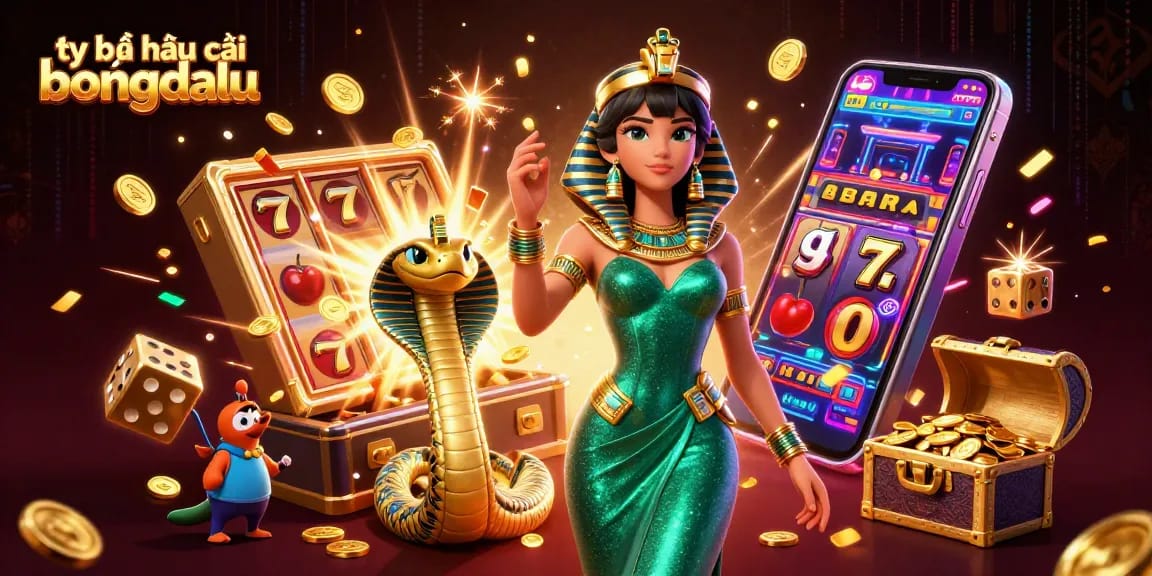 Bet on tỷ lệ nhà cái bongdalu with thrilling 3D visuals of gambling excitement and rich casino ambiance.