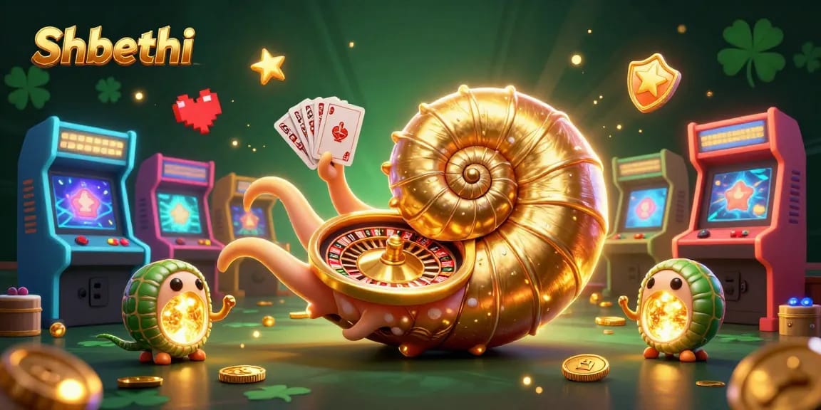Experience the exciting world of shbethi with vibrant casino game elements, immersive 3D effects, and interactive designs.