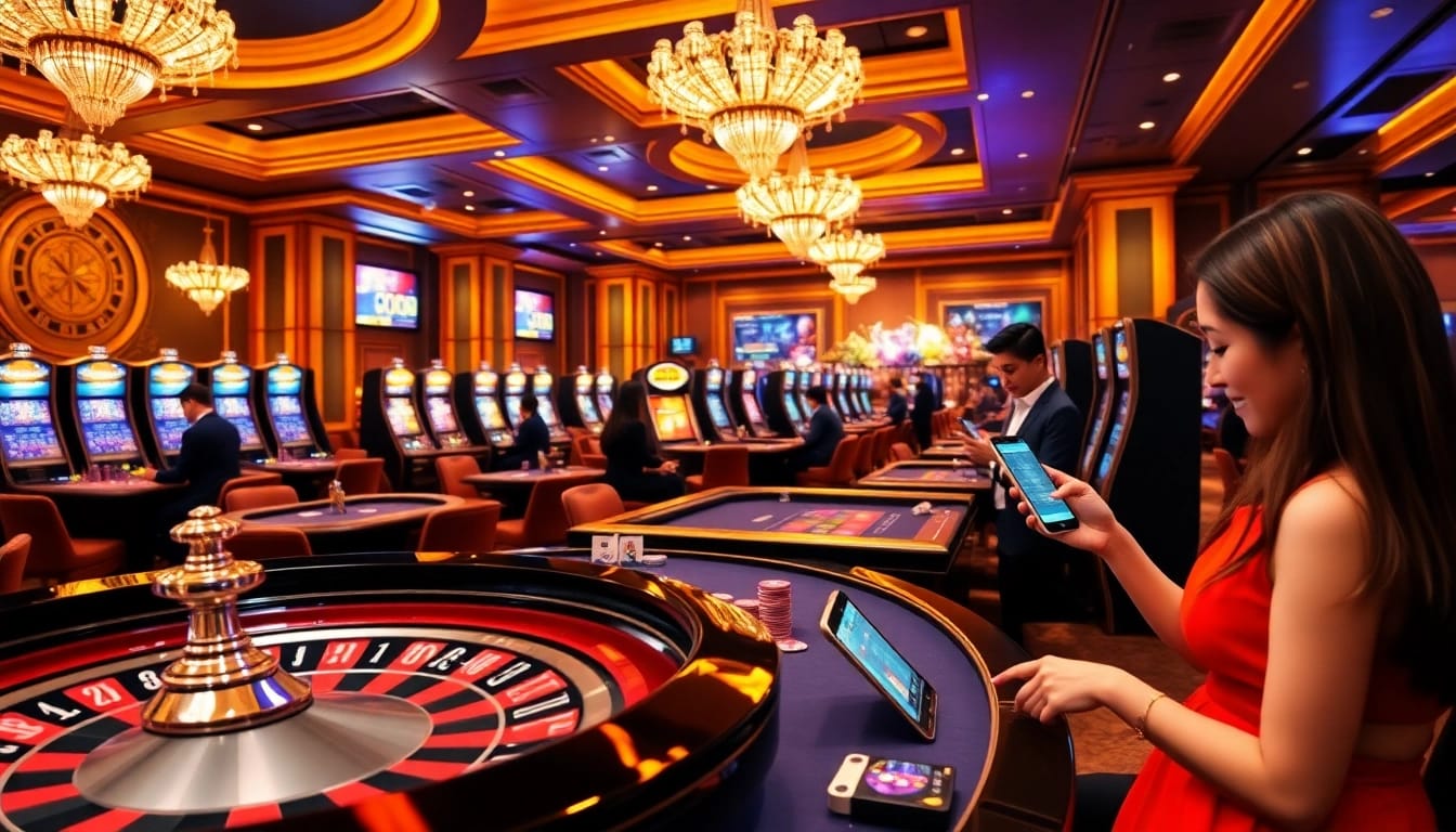 Experience the thrill of f8bet trang chủ with players actively engaging in an exciting online casino environment.
