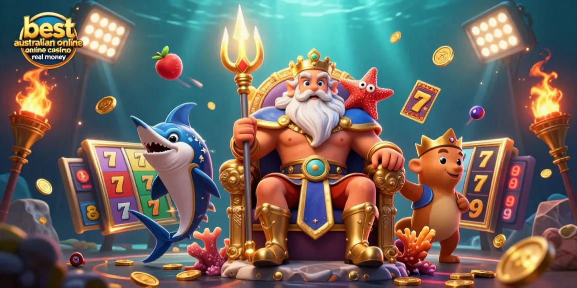 Engage with the best australian online casino real money featuring Neptune and exciting game elements.