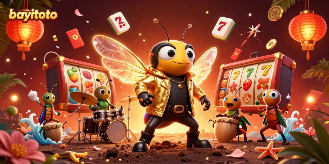 Experience bayitoto's vibrant, engaging casino atmosphere with electrifying characters and game elements.