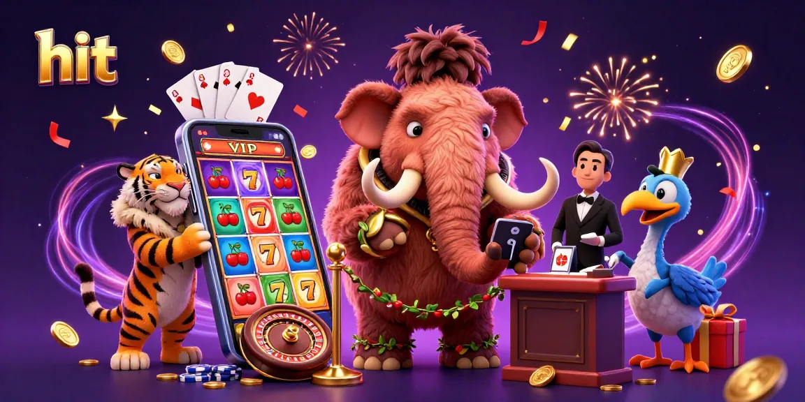 Experience thrilling hits at the casino with vibrant characters and exciting games.