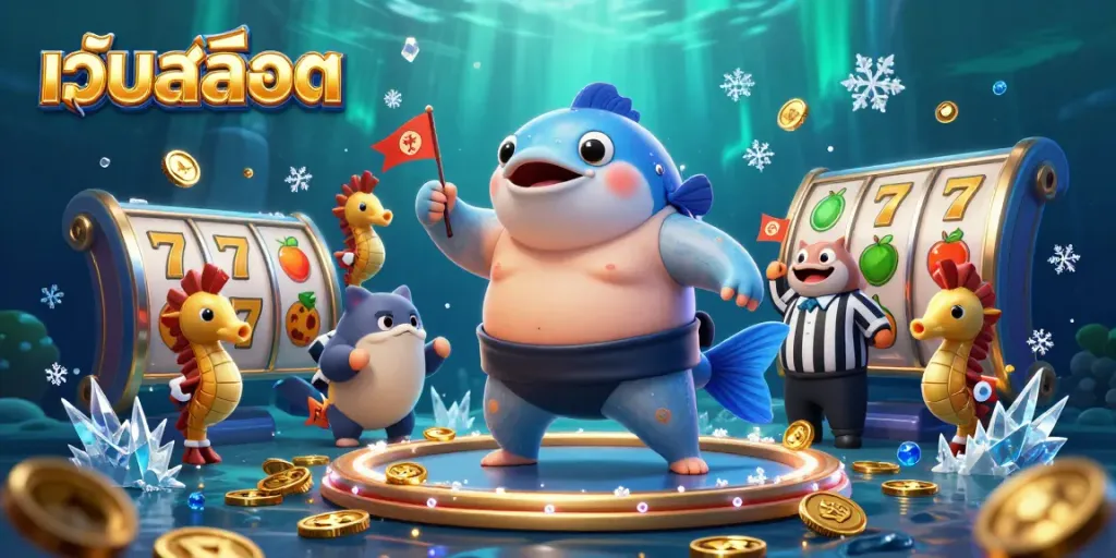 สนุกกับเกมสล็อตที่เว็บสล็อตในภาพการ์ตูนสามมิติ