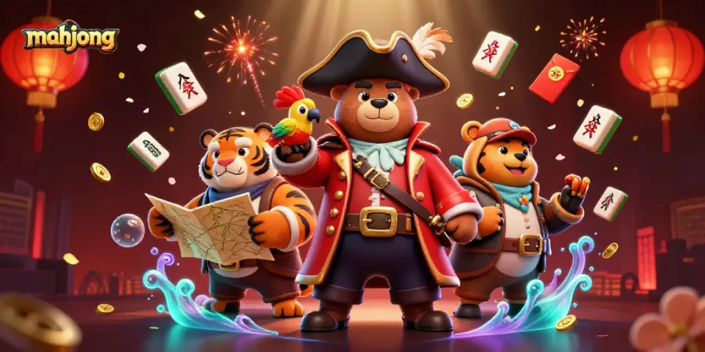 Mahjong menawarkan pengalaman bermain yang mendalam dengan elemen karakter dan dekorasi menarik.