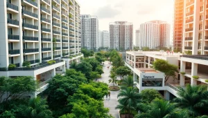 Discovering vibrant Tampines EC with modern condominiums surrounded by greenery and community spaces.