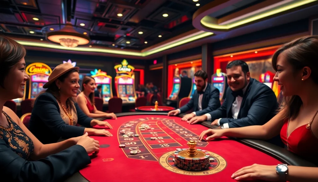 Experience the thrill of QQ88z Net with vibrant casino gameplay at the roulette table.