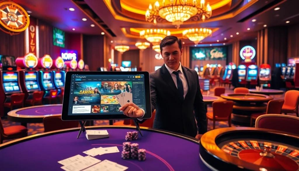 Experience thrilling gameplay at https://thabet77.sa.com/ with luxurious casino elements and vibrant gambling action.