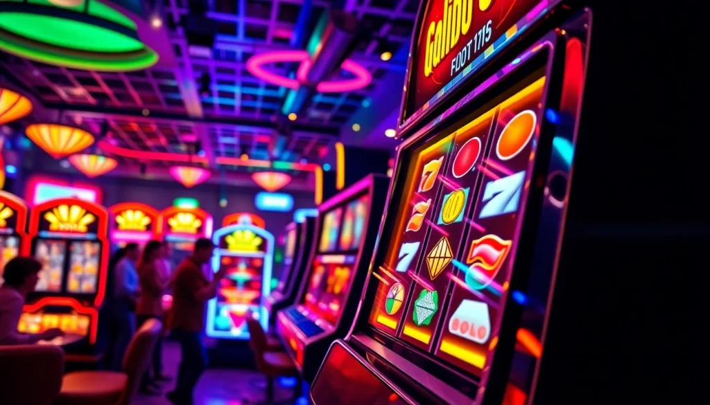 Menangkan hadiah besar pada slot gacor dengan mesin slot berkilau dan suasana kasino yang menarik