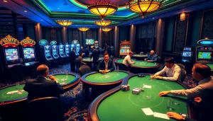 Experience the thrill of gaming at https://rr88co.net/ with poker tables and slot machines.