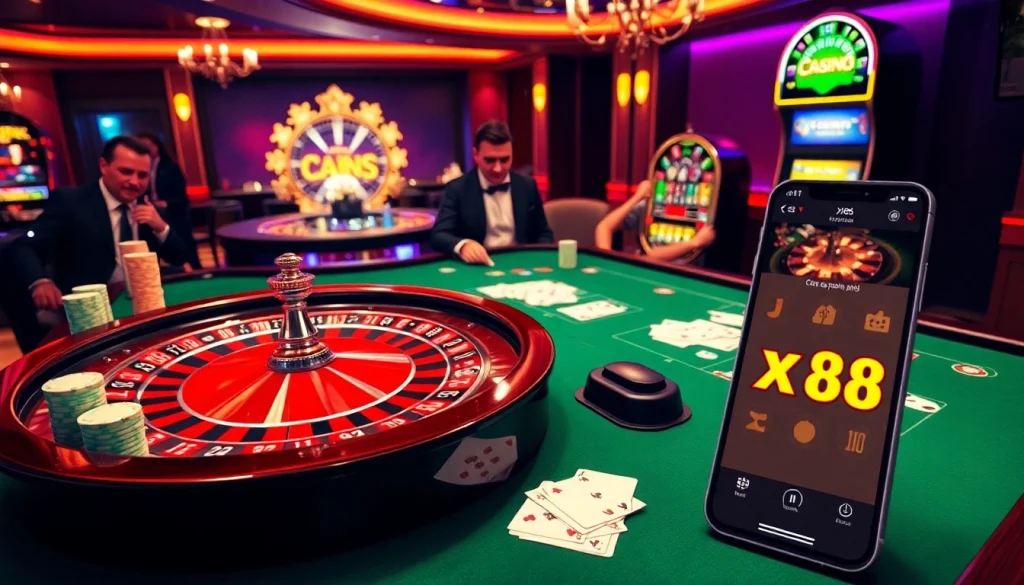 Experience high-stakes excitement at https://xx88.promo/ with vibrant casino atmosphere and professional gamblers.