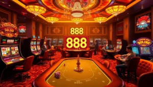 Experience the thrill of winning at u 888 with vibrant slot machines and live gaming action.