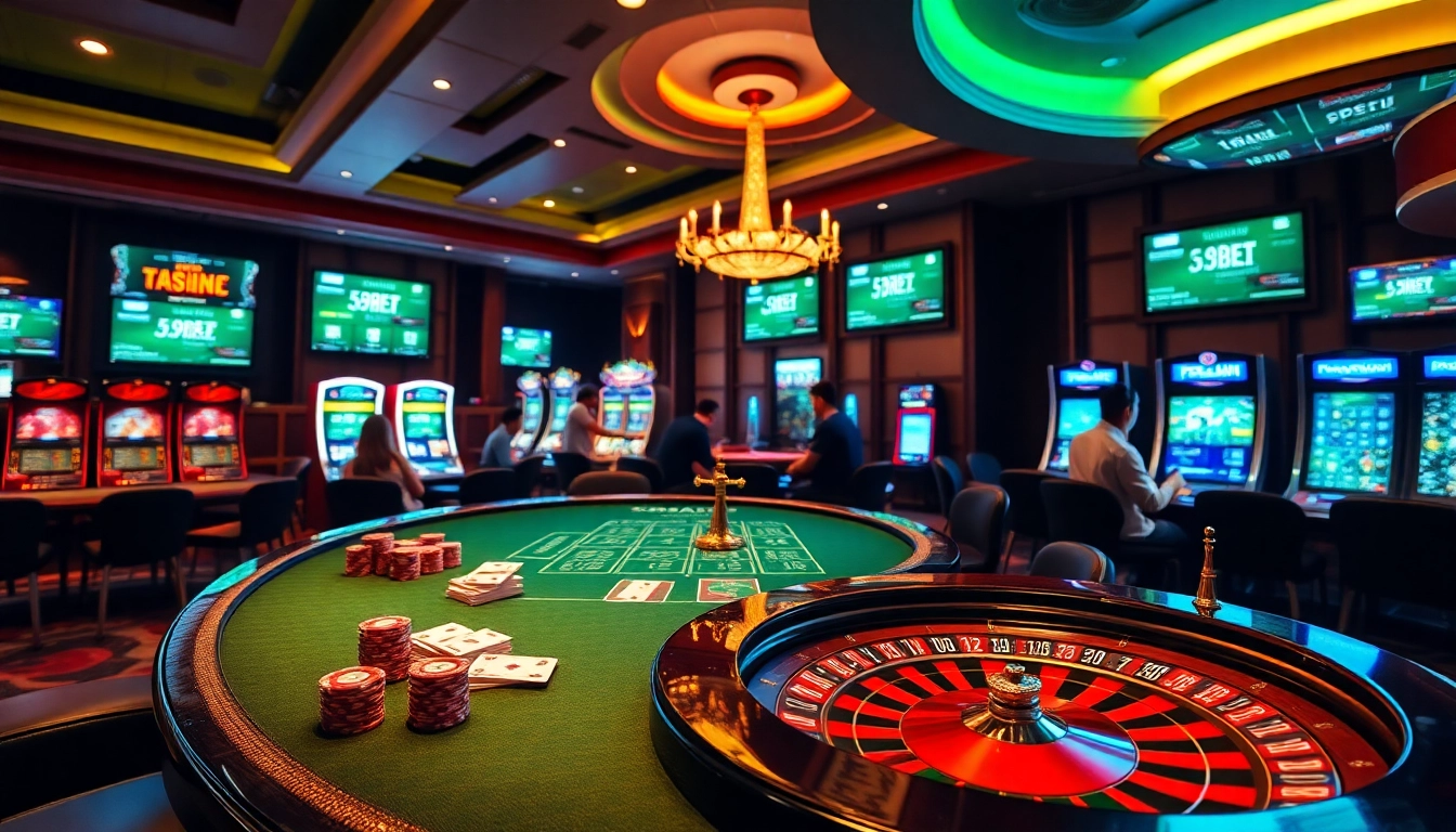 Experience thrilling action at https://f8bet.me.uk/ with players engaging at a professional poker table.