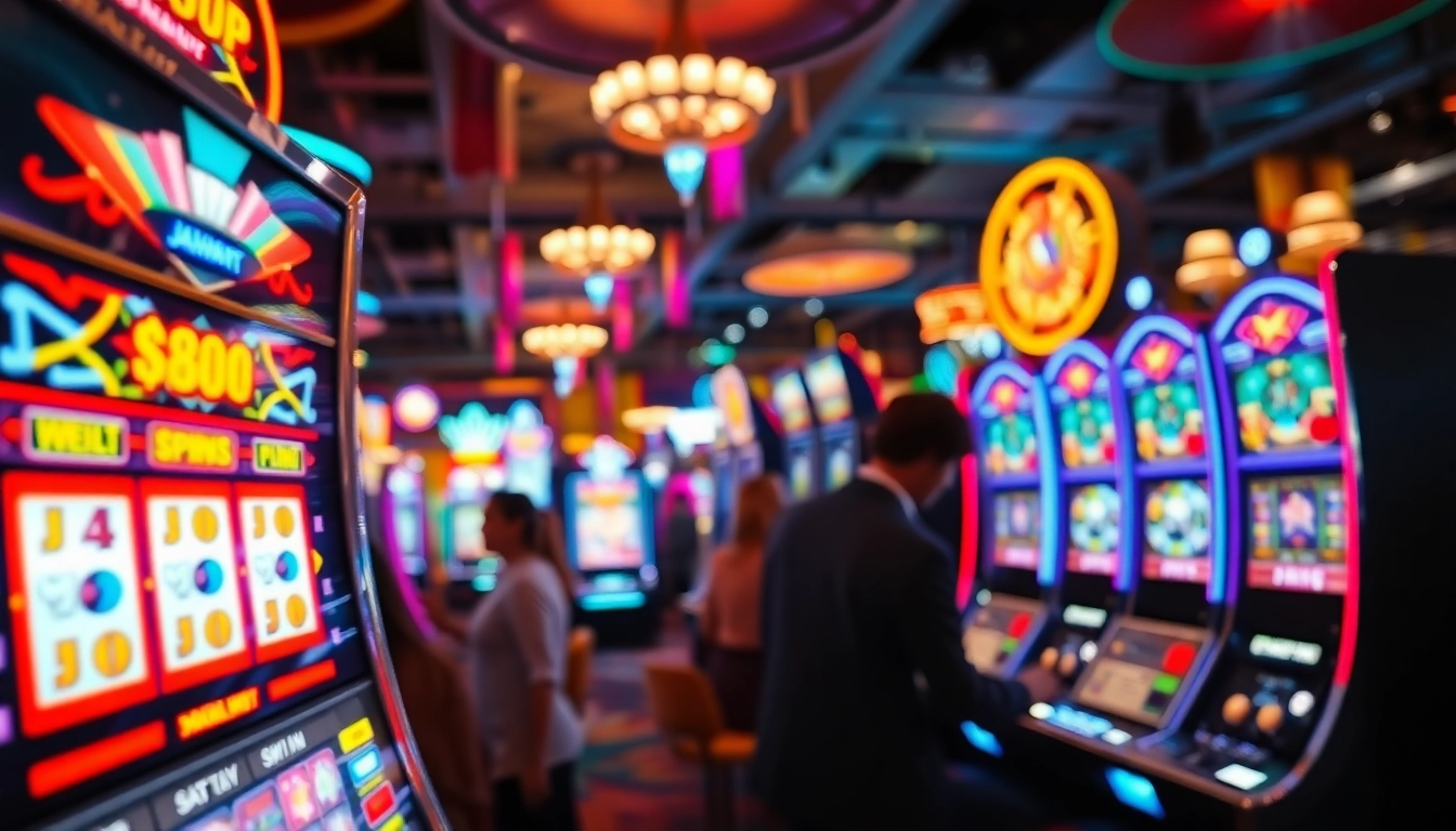 Menangkan jackpot di xgslot88 dengan mesin slot yang berkilauan di kasino.