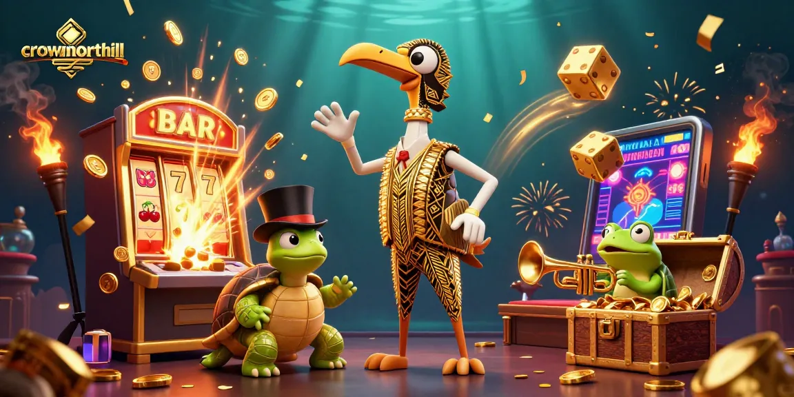 Crownnorthill offers exciting gameplay in bonus buy slots with dynamic characters and vibrant casino elements.