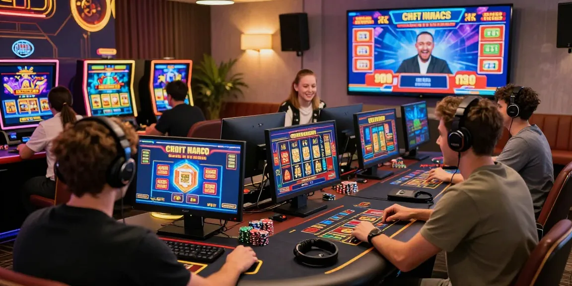 Players enjoying a thrilling credit card casino experience with vibrant games and engaging live dealers.