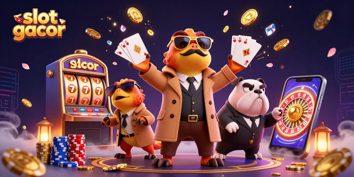 Permainan slot gacor dengan karakter lucu menciptakan peluang kemenangan di kasino.
