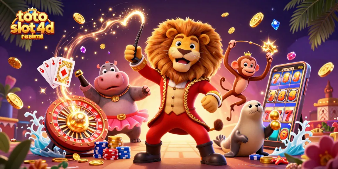 Experience thrilling action with toto slot 4d resmi bringing the excitement of online casino games alive!