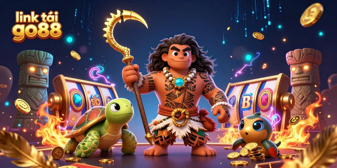 Engage with vibrant gaming visuals in the dynamic scene showcasing link tải go88 as players embrace exciting slot games.